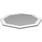 Ekena Millwork Octagonal Surface Mount PVC Gable Vent: Functional, w/ 3-1/2"W x 1"P Standard Frame, 42"W x 42"H GVPOC42X4201SF - alternate 5